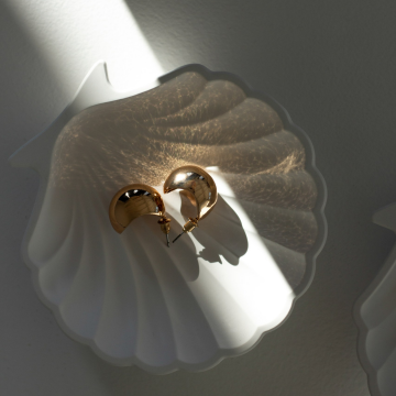 Dekoratīvs sķīvis "Shell", 11x11cm