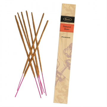 "Natural Rose Premium" incense sticks 20g